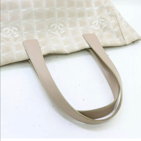 Auth Chanel Travel Line PM Tote Bag - Picture 3 of 9